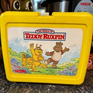 1986 Teddy Ruxpin Lunch Box